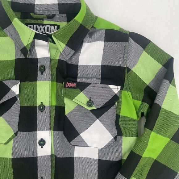 DIXXON DRAGULA FLANNEL Women’s Sz S NWOT - Picture 2 of 7